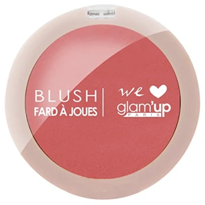 Imagen de Glam&#039;Up Paris Colorete Rubor Efecto Natural y Buena Cara Acabado Satinado Larga Duración N2 Bois de Rose