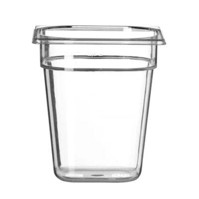 Imagen de HENDI Recipiente Gastronorm 1/6 PC Transparente 3.4 L 176x162x(H) 200 mm