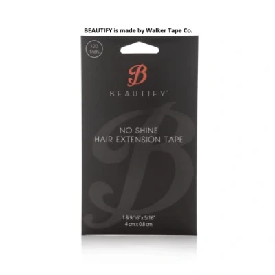 Imagen de No Shine Hair Extension Tape 4cm X 0.8cm 120 tabs double side adhesive by Unknown