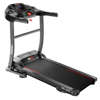 Imagen de FITFIU Fitness MC 200 Cinta de correr Plegable, 14 km/h, 1500 W, superficie carrera 40x110cm, pulsómetro, 12 programas