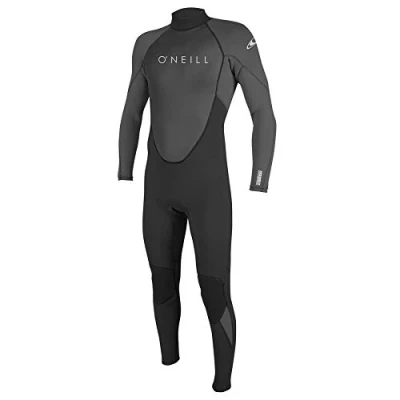 Imagen de ONEILL WETSUITS Reactor 2 3/2mm Back Zip Full Wetsuit Traje húmedo, Hombre, Negro/Gris, 4XL
