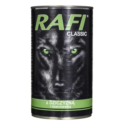 Imagen de Comida húmeda para Perros DNP Sp. z o.o. Rafi Dog Pusz.1240G Classic Worn and Carrot / 6