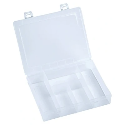 Imagen de Hünersdorff Cajas de surtido PP MINI, 5 compartimentos 140x180x40 mm, transparente