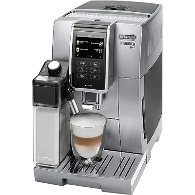 Imagen de DeLonghi Ecam 370.95.S Independiente Cafetera (Independiente, combinada, Granos de café, Molinillo integrado, 1450 W, Plata)