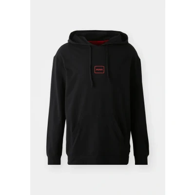 Imagen de HUGO Laze Hoodie Loungew_Sudadera, Black1, S para Hombre