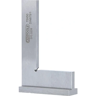 Imagen de KS Tools 300.0209 Escuadra con tacón de acero, 75mm