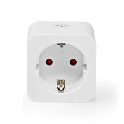 Imagen de NEDIS enchufe inteligente SmartLife wi fi Controla los electrodomésticos a distancia Compatible con Amazon Alexa, Siri o Google Home Para uso en interiores
