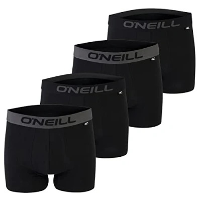 Imagen de O’Neill Basic Calzoncillos tipo bóxer deportivos para hombre, cualquier ocasión (juego de 2 unidades) Negro (6969). M