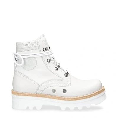 Imagen de Panama Jack Route Boot Reporter, Bota de Tobillo Mujer, Blanco B13, 37 EU