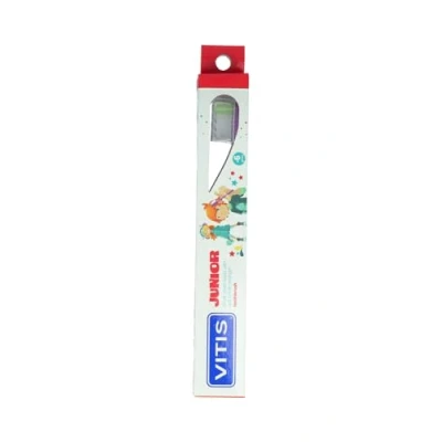 Imagen de Vitis per Bambini Junior Spazzolino 1 Pezzo + Gel Dentifricio 15ml