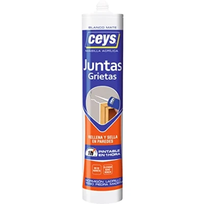 Imagen de Ceys Sellador para Juntas y grietas Color Blanco Sella repara 280ML