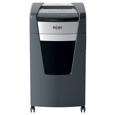 Imagen de Rexel XP422+ Cross Cut Paper Shredder, Shreds 22 Sheets At Once, P4 Security Level, Jam Free Technology, Office Use, 85 Litre Pull Out Bin, Black, Momentum Extra Range, 2021422XEU