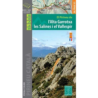 Imagen de El Pirineu De L’Alta Garrotxa, Les Salines I Vallespir 1: 50.000