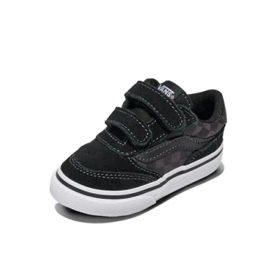 Imagen de Vans Brooklyn, Zapatillas Unisex niños, Kou Checkerboard Black/Asphalt, 26.5 EU