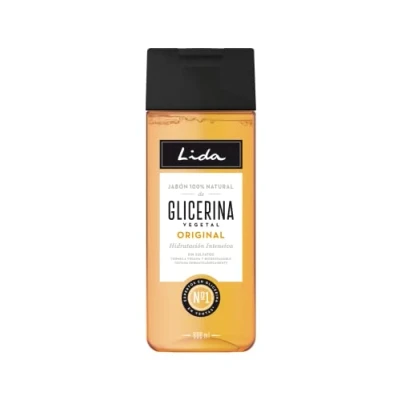 Imagen de Lida Jabón Líquido 100% Natural de Glicerina Gel Ducha y Baño Limpia, Protege e Hidrata en Profundidad todo Tipo Pieles Elaboración Tradicional 600 ml
