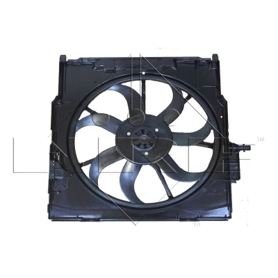 Imagen de NRF 47733 Ventilador de radiador 517 12 600 con bastidor (armazón), Motor sin escobillas BMW: X6, X5 norauto, oscaro, mister auto