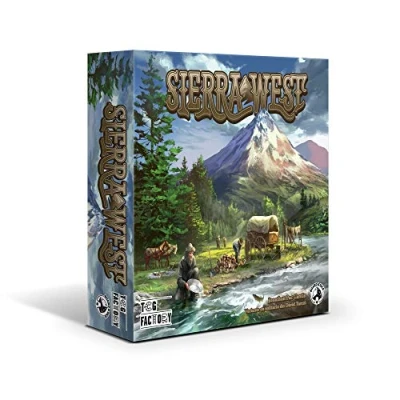 Imagen de TCG Factory SIERRA WEST Juego de mesa en español. estrategia, eurogame 2 a 4 jugadores con temática del salvaje Oeste americano