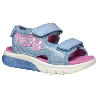 Imagen de Geox Ciberdron Sandalias para niños, Talla: 35, Sky/fuchsia Zapatos