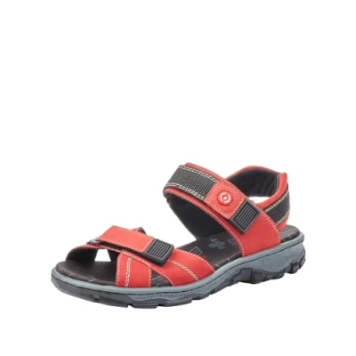 Imagen de Rieker 68851, Sandalias Mujer, Red, 41 EU