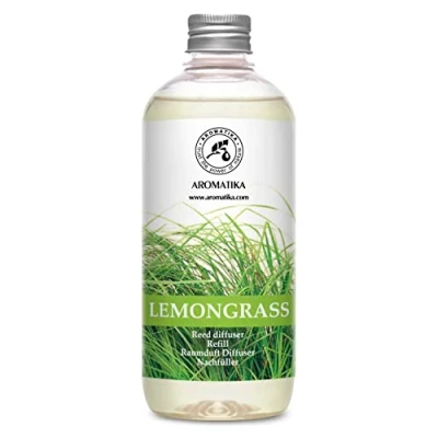 Imagen de Recarga de Difusor Limoncillo 500ml Aceite Puro &amp; Natural Fragancias Ambiente Intensas y Duraderas Mejor para
