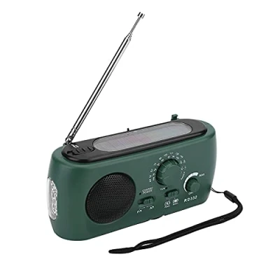 Imagen de Radio portatil Pilas Digital USB Recargable FM Solar sobremesa pequeña relaciones Que Back Supervivencia makita radios Linterna You Agua bateria a Bolsillo Need The Obra Bosch Light