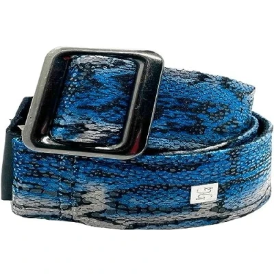 Imagen de Correa para guitarra / bajo GET&#039;M Animal Print Collection Turquoise Python