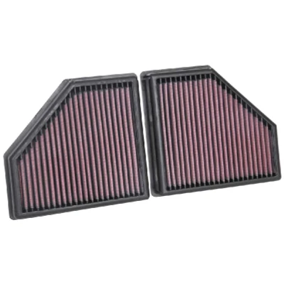 Imagen de K&amp;N Filtro de Aire Reemplazo compatible con BMW 750i 4.4 2016 &amp; M550i xDrive 2018 (Juego 2 piezas) (33 5086)