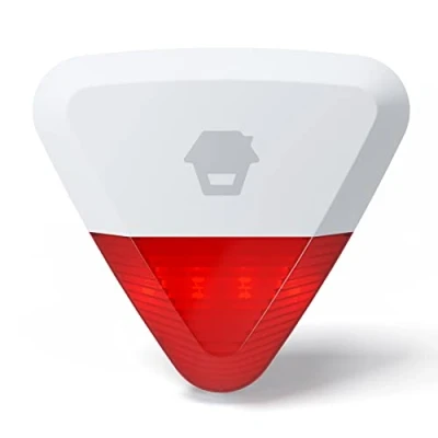 Imagen de Chuango WS 280 Sirena inalámbrica para Exteriores: Alarma antirrobo con luz estroboscópica roja, Sistema de Seguridad Alto Rendimiento Volumen 105 dB Compatible Accesorios.