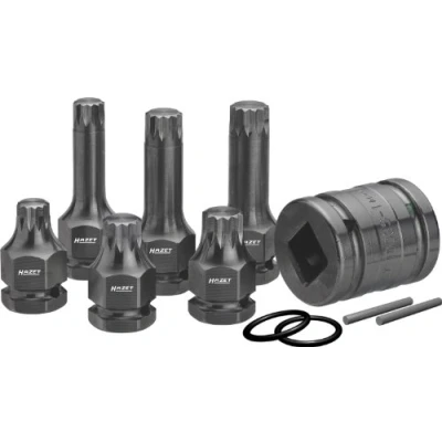 Imagen de HAZET 990S/11 Piezas insertables de llave cubo XZN, Safety Insert System Acero cromo vanadio, Ni Cr Mo