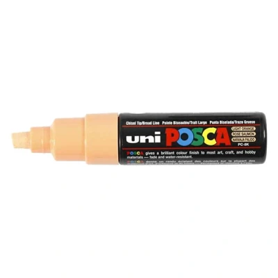 Imagen de Faber Castell uni ball 182629 Marcador POSCA con punta de cuña ancha, color salmón