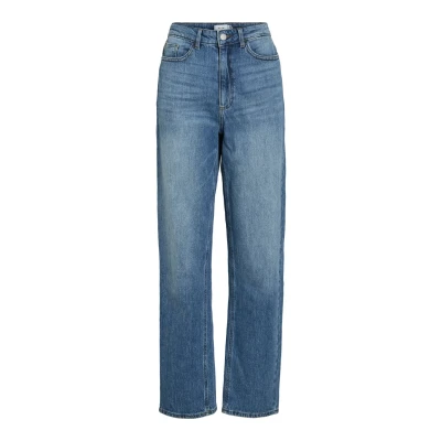 Imagen de VILA HIGH Waist Vaqueros rectos, Mujer, Talla: 34x30, Blue