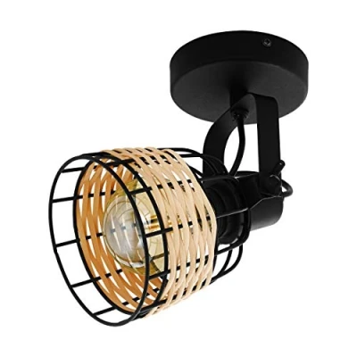 Imagen de Eglo ANWICK 1 Lámpara de techo con focos, Negro