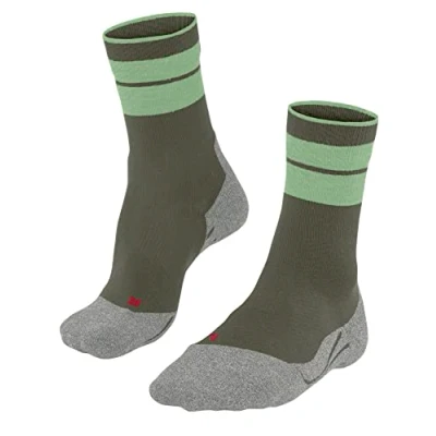 Imagen de FALKE TK Stabilizing W SO lana hilo funcional anti ampollas gruesa 1 par, Calcetines para senderismo Mujer, Verde (Herb 7754), 35 36