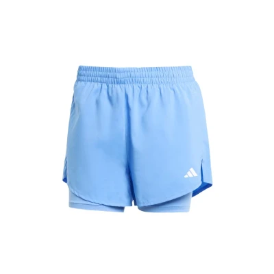 Imagen de adidas Performance W MIN 2IN1 SHO Pantalón corto de deporte, Mujer, Talla: XS, Blue fusion white