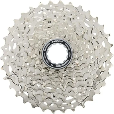 Imagen de SHIMANO 105 Cs R7101 Casete de 12 velocidades plateado, 11 34T,