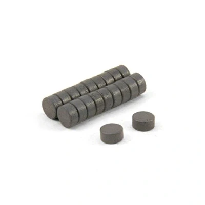 Imagen de Y10 Imanes de Ferrita Para Artes, Manualidades, Fabricación Modelos, Bricolaje Y Pasatiempos 6mm Diámetro x 3mm Espesor Paquete 200