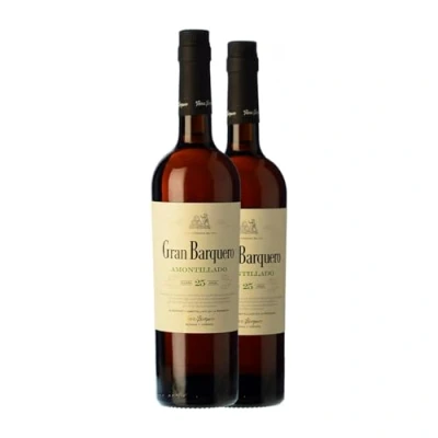 Imagen de Pérez Barquero Gran Amontillado Pedro Ximénez Montilla Moriles 75 cl Vino generoso (Caja de 2 Botellas cl)