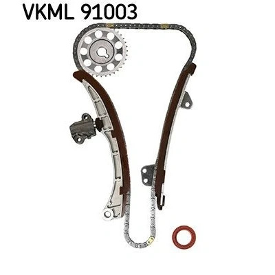 Imagen de SKF VKML 91003 Juego de cadena distribución Símplex, cerrada TOYOTA: Yaris I Hatchback, Corolla IX Berlina, Hatchback