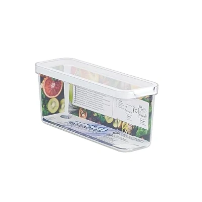 Imagen de CARE + PROTECT CFSC4022 Contenedor Inteligente, Perfectamente apilable, Organizador de frigorífico, Protege Humedad, Mantiene los Alimentos Frescos Durante más Tiempo, 2 l, Plastic