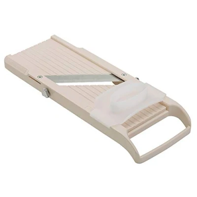 Imagen de Benriner Cortador Madoline Super estándar, con 4 cuchillas japonesas de acero inoxidable, almendra