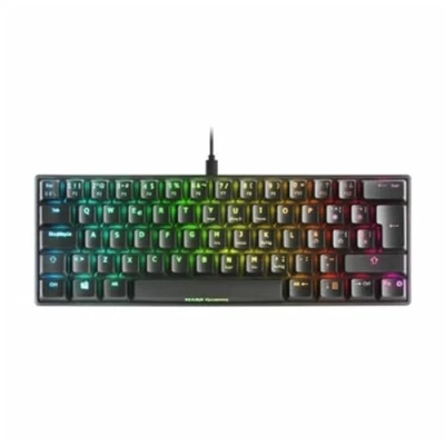 Imagen de Mars Gaming MKMINIBRES, Teclado Mecánico Ultra Compacto, Full RGB Chroma, Switch OUTEMU PRO Marrón, Negro, Idioma Español