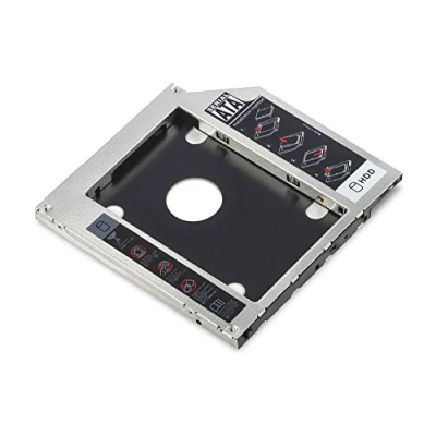 Imagen de Digitus Bastidor de Montaje SSD/HDD para bahía Unidad CD/DVD/BLU Ray portátiles 2,5&quot; SATA a III 9,5 mm Altura 6 Gbit/s
