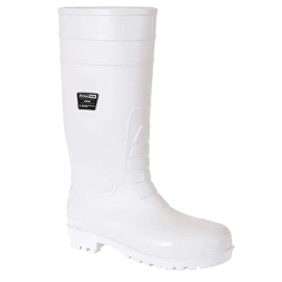 Imagen de Portwest Bota Wellinton Safety Food S4, Tamaño: 48, Color: Blanco, FW84WHR48