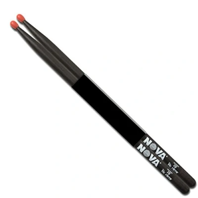 Imagen de Vic FIrth Baquetas NOVA 2BN Punta de Nailon color negra