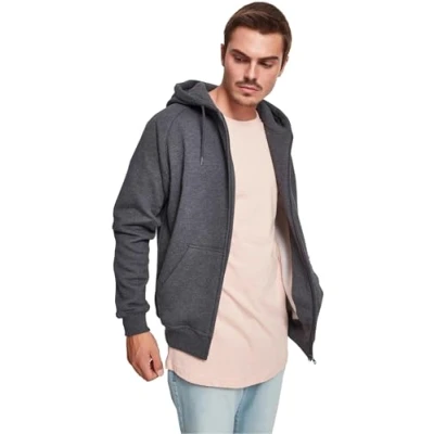Imagen de Urban Classics ZIP Hoody Sudadera con cremallera, Hombre, Talla: 3XL, Charcoal