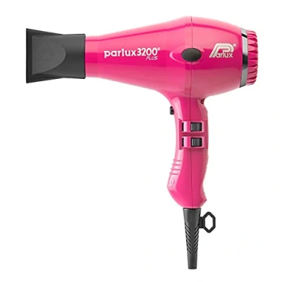 Imagen de Secador Parlux 3200 Plus, 2 Velocidades, 4 Temperaturas, K Lamination, Rosa