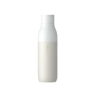 Imagen de LARQ Bottle PureVis 740ml Botella de agua acero inoxidable con aislamiento, purificador UV y premiado diseño Reutilizable ideal para viajar 2 Años Garantía, Granite White