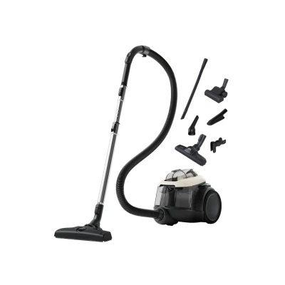 Imagen de AEG AL61H4SW Aspiradora de Trineo Sin Bolsa, 700W Potencia, Filtro Lavable HEPA H13, Depósito 1,6L, Fácil Vaciado, Radio acción 12 m, 74dB Ruido, Cepillo Muebles, Blanco