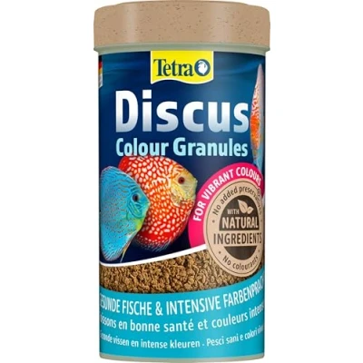 Imagen de Tetra Discus (especialmente a la nutrición necesidades de peces Diskus adaptados Principal Forro en forma granulado), diferentes tamaños