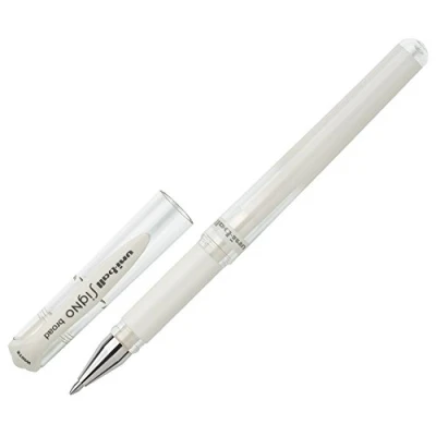 Imagen de Uni Ball Gel Impact UM 153 White [Pack of 3] Broad 1.0mm Rollerball by